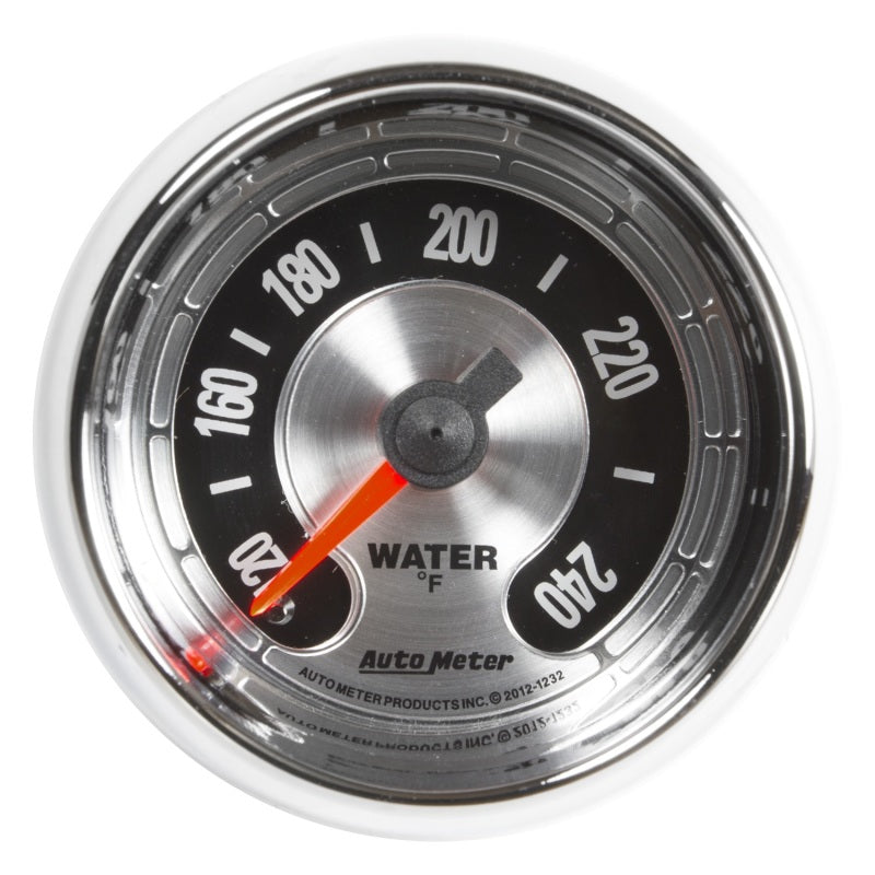 Autometer American Muscle 52mm 240 Deg F Water Temp Gauge Autometer American Muscle 52mm 240 Deg F Water Temp Gauge
