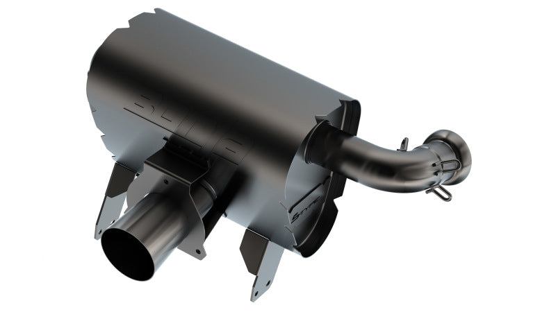 Borla 15-22 Can-Am Maverick X3 900cc Triple Turbo Manifold-Back Exhaust S-Type Muffler -Black Coated Borla 15-22 Can-Am Maverick X3 900cc Triple Turbo Manifold-Back Exhaust S-Type Muffler -Black Coated