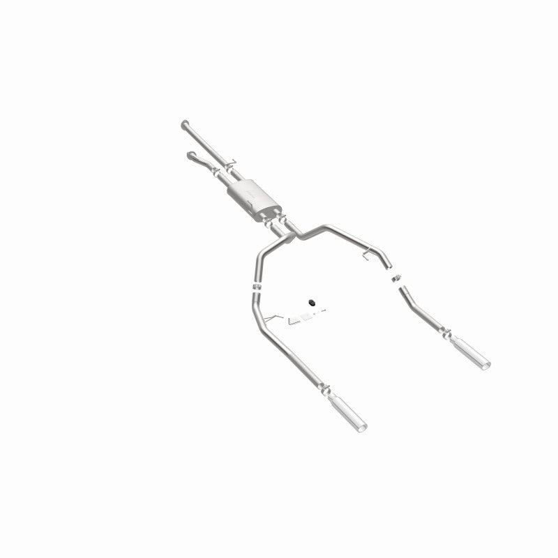 MagnaFlow 14 Toyota Tundra V8 4.6L/5.7L Stainless Cat Back Exhaust Dual Split Rear Exit MagnaFlow 14 Toyota Tundra V8 4.6L/5.7L Stainless Cat Back Exhaust Dual Split Rear Exit