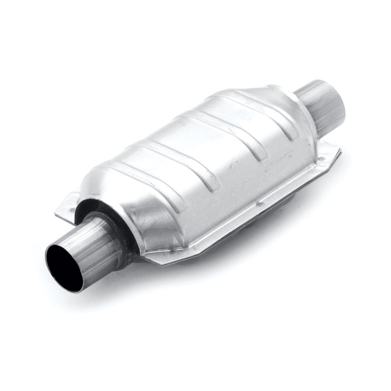 MagnaFlow Conv Univ 2.25in Inlet/Outlet Center/Center Oval 9inx6.5inx13in MagnaFlow Conv Univ 2.25in Inlet/Outlet Center/Center Oval 9inx6.5inx13in