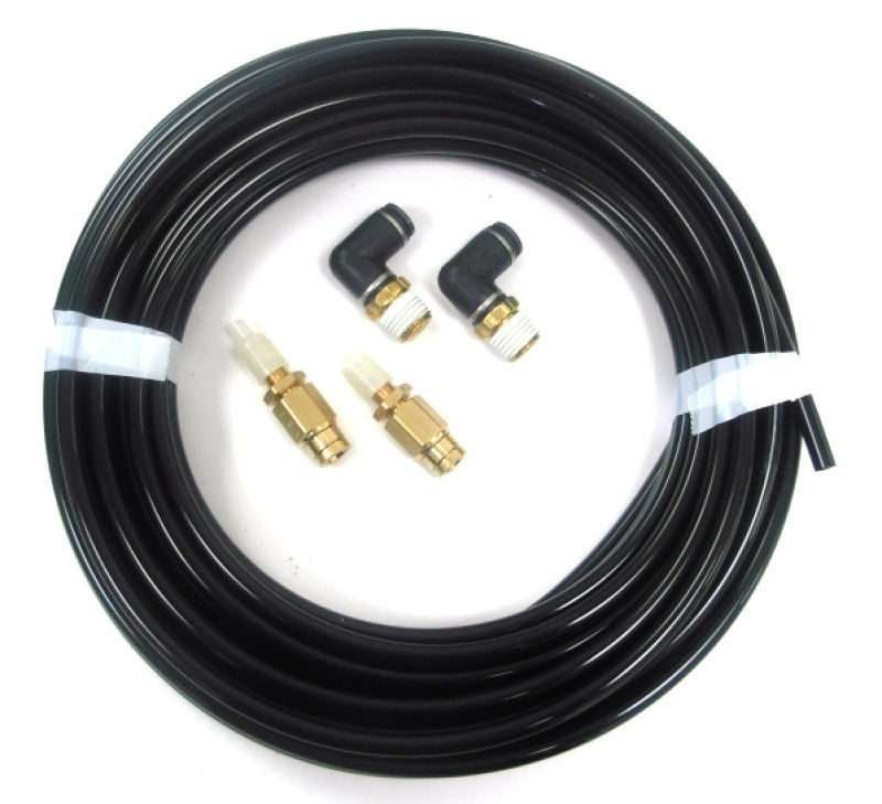 Ridetech Inflation Kit with 2 Schrader Valves and 90 Degree Fittings Ridetech Inflation Kit with 2 Schrader Valves and 90 Degree Fittings