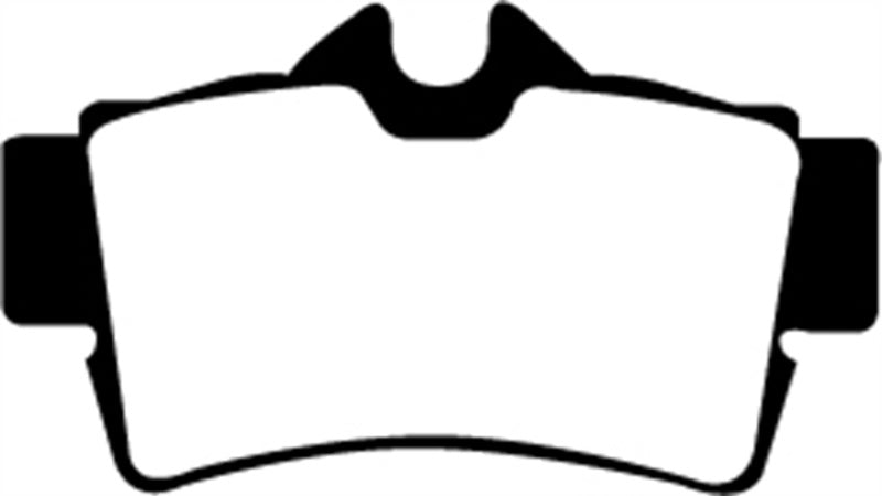 EBC 94-98 Ford Mustang 3.8 Redstuff Rear Brake Pads EBC 94-98 Ford Mustang 3.8 Redstuff Rear Brake Pads