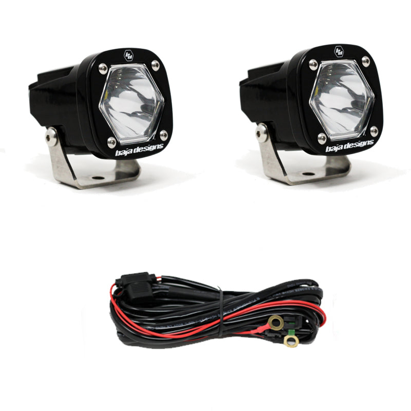 Baja Designs S1 Spot LED Light w/ Mounting Bracket Pair Baja Designs S1 Spot LED Light w/ Mounting Bracket Pair