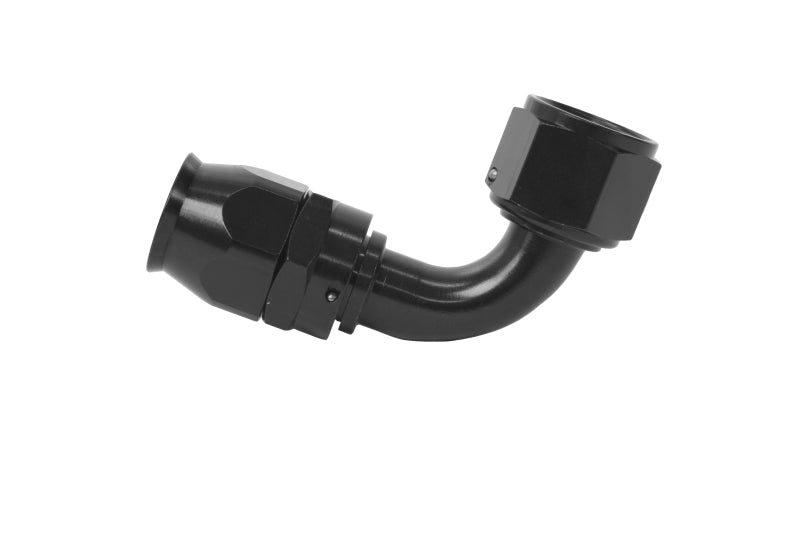 Aeromotive PTFE Hose End - AN-12 - 90 Deg - Black Anodized Aeromotive PTFE Hose End - AN-12 - 90 Deg - Black Anodized