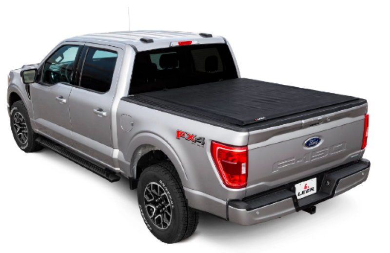 LEER 2016+ Toyota Tacoma SR250 52TC16 5Ft2In with Track Tonneau Cover - Rolling Compact Short Bed LEER 2016+ Toyota Tacoma SR250 52TC16 5Ft2In with Track Tonneau Cover - Rolling Compact Short Bed