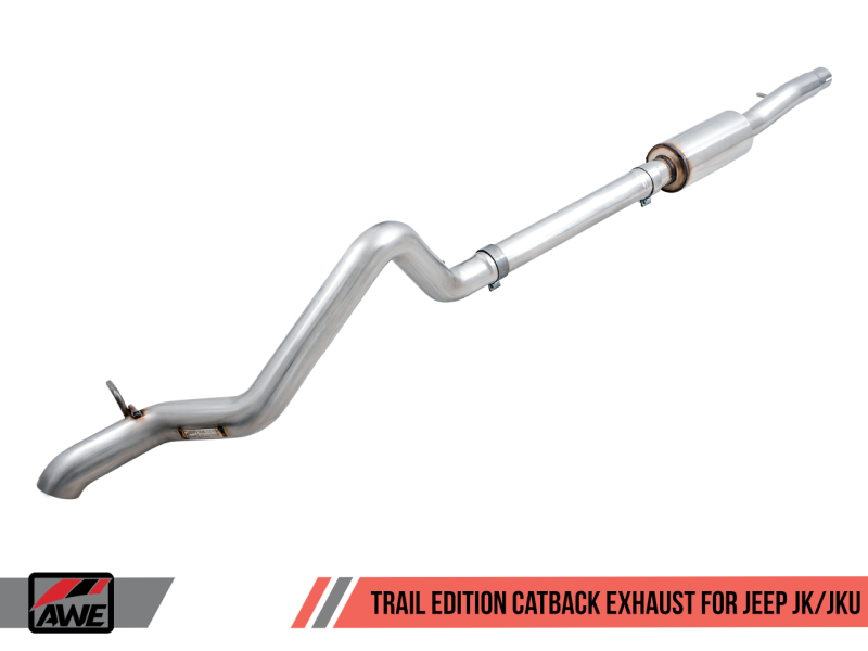 AWE Tuning 07-18 Jeep Wrangler JK/JKU 3.6L Trail Edition Cat-Back Exhaust AWE Tuning 07-18 Jeep Wrangler JK/JKU 3.6L Trail Edition Cat-Back Exhaust