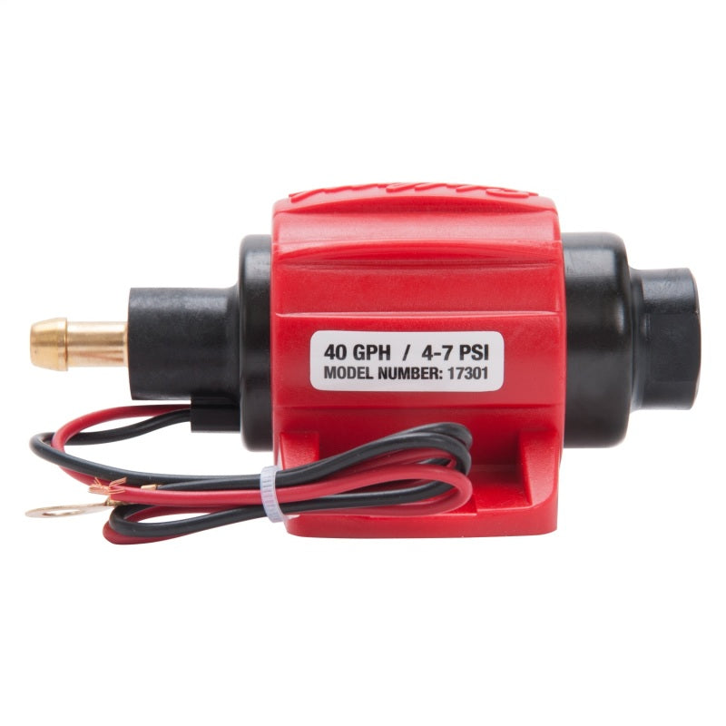 Edelbrock Fuel Pump Low Pressure 12V 38 GPH Gasoline Only Edelbrock Fuel Pump Low Pressure 12V 38 GPH Gasoline Only