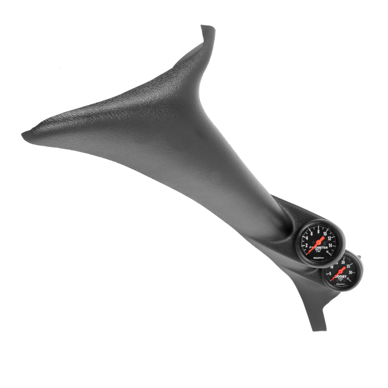 Autometer 99-03 Ford Powerstroke/SD Black Dual A-Pillar Gauge Kit Autometer 99-03 Ford Powerstroke/SD Black Dual A-Pillar Gauge Kit