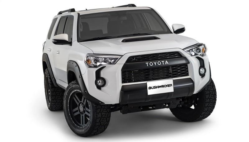 Bushwacker 14-18 Toyota 4Runner Pocket Style Flares 4pc Excludes Limited - Black Bushwacker 14-18 Toyota 4Runner Pocket Style Flares 4pc Excludes Limited - Black