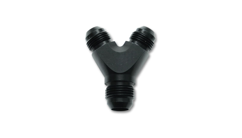 Vibrant -3AN x -3AN x -3AN Y-Adapter Fitting - Aluminum Vibrant -3AN x -3AN x -3AN Y-Adapter Fitting - Aluminum