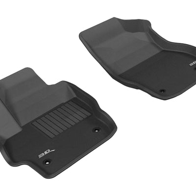 3D MAXpider 2010-2013 Mazda Mazda3 Kagu 1st Row Floormat - Black