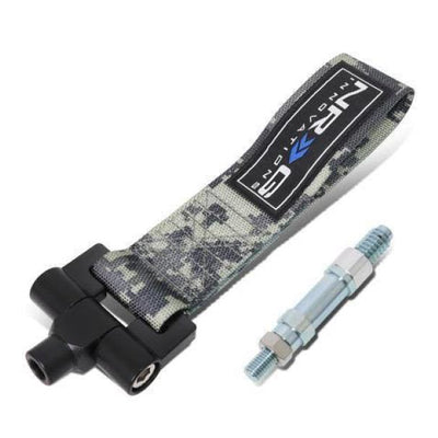 NRG Bolt-In Tow Strap Digital Camo- BMW E30 (5000lb. Limit)