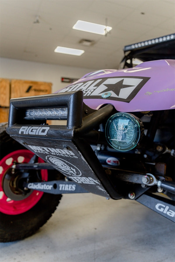 Rigid Industries x SHREDDY 360-Series 6in Lights w/Wt Bcklght (2) + 6 Covers (2 Pink/2 Teal/2 Blk) Rigid Industries x SHREDDY 360-Series 6in Lights w/Wt Bcklght (2) + 6 Covers (2 Pink/2 Teal/2 Blk)