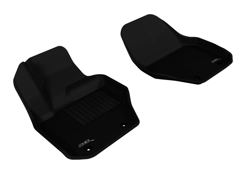 3D MAXpider 2010-2018 Volvo XC60/S60/V60 Kagu 1st Row Floormat - Black 3D MAXpider 2010-2018 Volvo XC60/S60/V60 Kagu 1st Row Floormat - Black