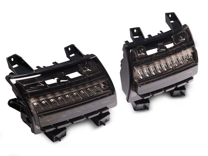 Raxiom 18-23 Jeep Wrangler Factory Halogen Axial Series LED Side Marker Lights- Smoked Raxiom 18-23 Jeep Wrangler Factory Halogen Axial Series LED Side Marker Lights- Smoked