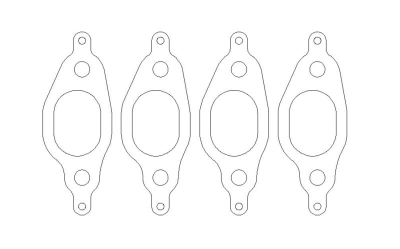 Cometic VW 1.8L 8V 77-99 Exhaust Set .030 inch MLS Head Gasket 1.060 inch X 1.480 inch Port Cometic VW 1.8L 8V 77-99 Exhaust Set .030 inch MLS Head Gasket 1.060 inch X 1.480 inch Port