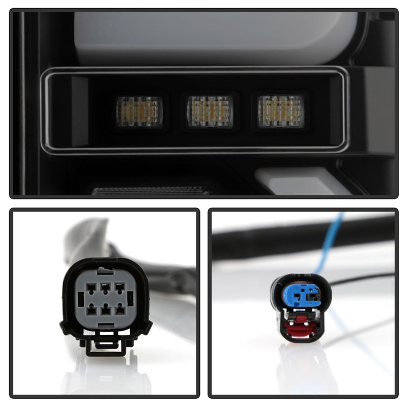 Spyder GMC Sierra 19-20 Incandescent Bulb Model Only LED Tail Lights-Black Smoke ALT-YD-GS19-LED-BSM Spyder GMC Sierra 19-20 Incandescent Bulb Model Only LED Tail Lights-Black Smoke ALT-YD-GS19-LED-BSM