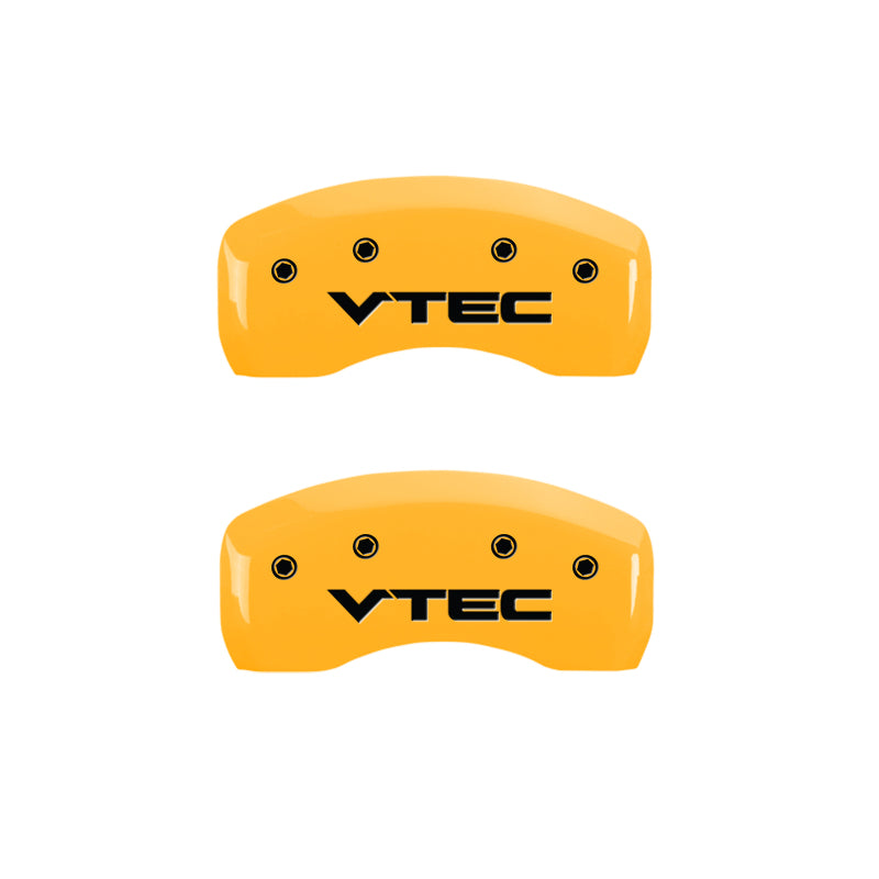 MGP 4 Caliper Covers Engraved Front & Rear Vtech Yellow Finish Black Char 2001 Honda Accord MGP 4 Caliper Covers Engraved Front & Rear Vtech Yellow Finish Black Char 2001 Honda Accord
