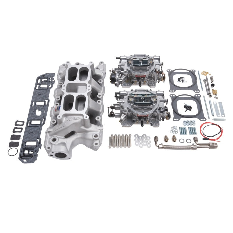 Edelbrock Dual Quad Kit RPM Air-Gap 289-302 Ford Edelbrock Dual Quad Kit RPM Air-Gap 289-302 Ford