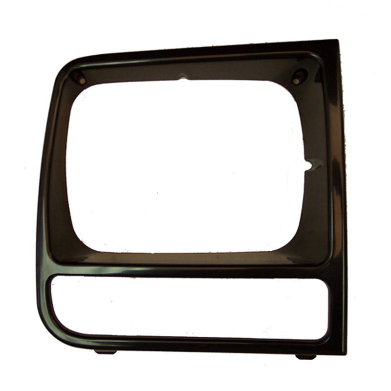 Omix RH Black Headlight Bezel 97-01 Jeep Cherokee (XJ) Omix RH Black Headlight Bezel 97-01 Jeep Cherokee (XJ)