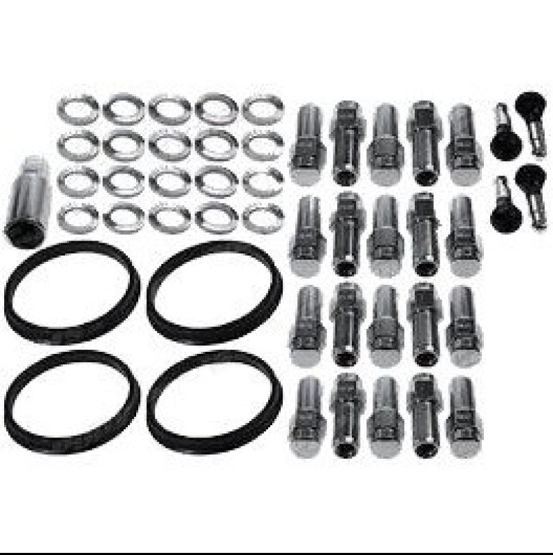 Race Star 1/2in Ford Closed End Deluxe Lug Kit Direct Drill - 20 PK Race Star 1/2in Ford Closed End Deluxe Lug Kit Direct Drill - 20 PK