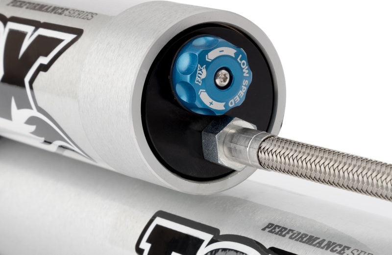 Fox 03+ 4Runner 2.0 Perf Series 9.1in. Smooth Body Remote Res. Rear Shock CD Adjuster / 0-1.5in Lift Fox 03+ 4Runner 2.0 Perf Series 9.1in. Smooth Body Remote Res. Rear Shock CD Adjuster / 0-1.5in Lift