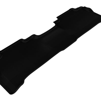 3D MAXpider 2008-2020 Lexus/Toyota LX/Land Cruiser Kagu 2nd Row Floormats - Black
