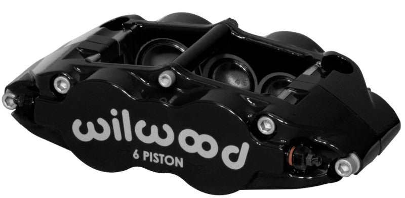Wilwood Caliper-Narrow Superlite 6R-RH - Black 1.38/1.12/1.12in Pistons 1.10in Disc Wilwood Caliper-Narrow Superlite 6R-RH - Black 1.38/1.12/1.12in Pistons 1.10in Disc