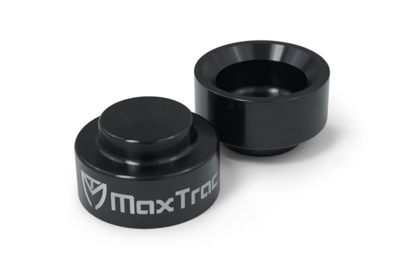 MaxTrac 00-18 GM Tahoe/Yukon 2WD/4WD 1.5in Rear Billet Aluminum Coil Spacers MaxTrac 00-18 GM Tahoe/Yukon 2WD/4WD 1.5in Rear Billet Aluminum Coil Spacers