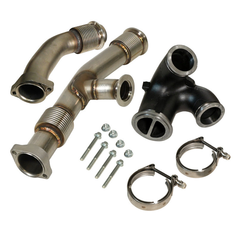 BD Diesel UpPipe Kit - Ford 03-04.5 6.0L Powerstroke w/EGR Connector BD Diesel UpPipe Kit - Ford 03-04.5 6.0L Powerstroke w/EGR Connector