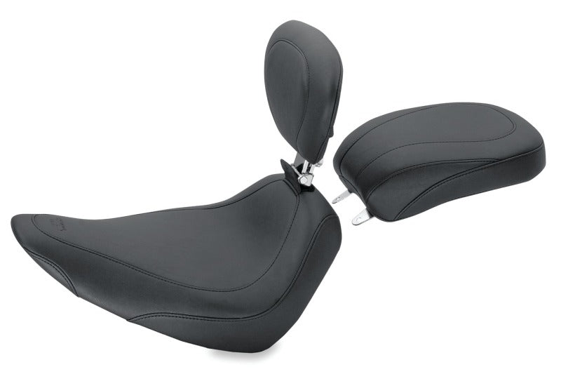 Mustang 84-06 Harley Standard Rear Tire Wide Tripper Passenger Seat - Black Mustang 84-06 Harley Standard Rear Tire Wide Tripper Passenger Seat - Black
