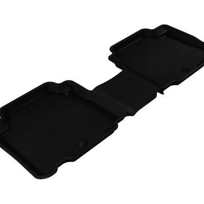 3D MAXpider 2007-2012 Hyundai Veracruz Kagu 2nd Row Floormats - Black