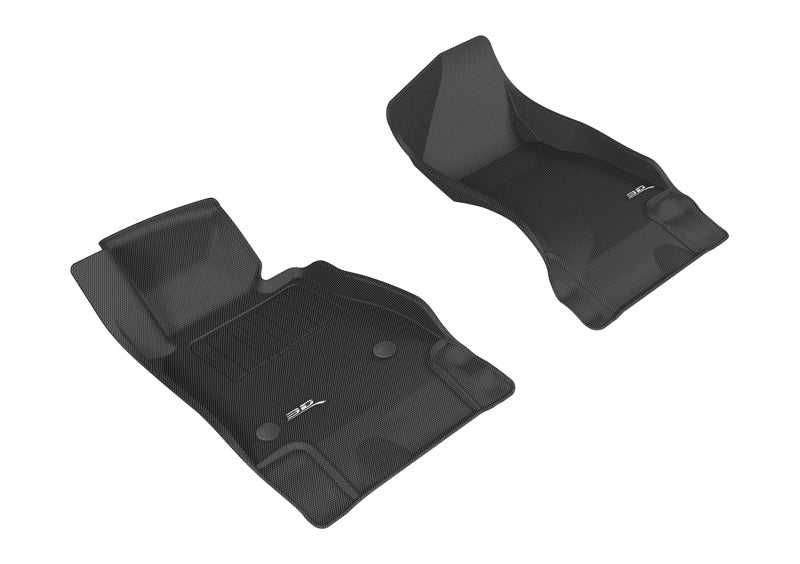 3D MAXpider 2016-2020 Chevrolet Camaro Kagu 1st Row Floormat - Black 3D MAXpider 2016-2020 Chevrolet Camaro Kagu 1st Row Floormat - Black
