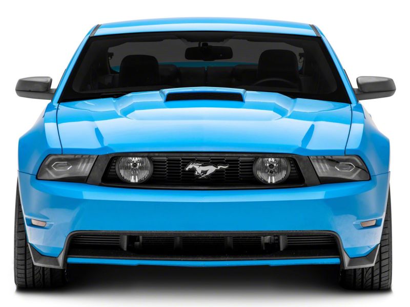 Raxiom 10-12 Ford Mustang w/ Factory Halogen LED Projector Headlights- Blk Housing (Clear Lens) Raxiom 10-12 Ford Mustang w/ Factory Halogen LED Projector Headlights- Blk Housing (Clear Lens)