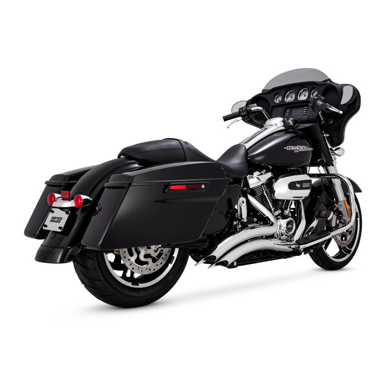 Vance & Hines HD Dresser 17-22 Big Radius 2-2 Chrome PCX Full System Exhaust Vance & Hines HD Dresser 17-22 Big Radius 2-2 Chrome PCX Full System Exhaust
