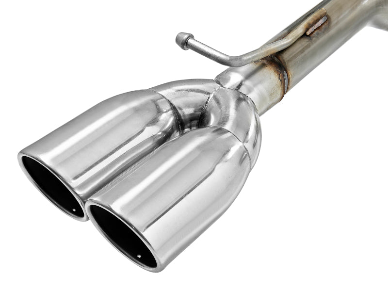 aFe MACH Force-Xp 2-1/2in 304 SS Cat-Back Exhaust 15-19 Dodge Challenger V6-3.6L - Polished Tip aFe MACH Force-Xp 2-1/2in 304 SS Cat-Back Exhaust 15-19 Dodge Challenger V6-3.6L - Polished Tip