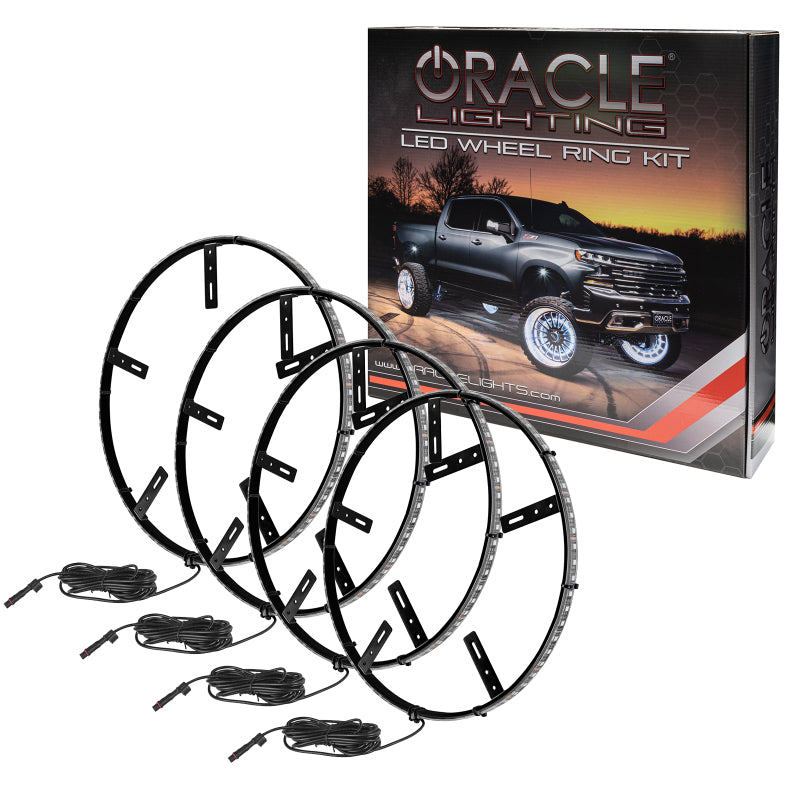 Oracle LED Illuminated Wheel Rings - Double LED - Red SEE WARRANTY Oracle LED Illuminated Wheel Rings - Double LED - Red SEE WARRANTY