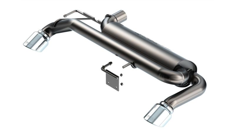 Borla 21-22 Ford Bronco 2.3L 4WD S-Type Axle Back Exhaust w/ Bright Chrome Tips Borla 21-22 Ford Bronco 2.3L 4WD S-Type Axle Back Exhaust w/ Bright Chrome Tips