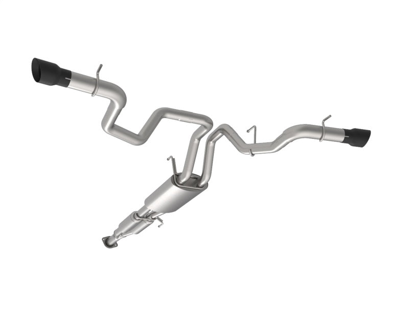 Kooks 15-20 Ford F150 2.7/3.5/5.0L 3in Dual Cat-Back Side Exit Exhaust w/BlackTips Kooks 15-20 Ford F150 2.7/3.5/5.0L 3in Dual Cat-Back Side Exit Exhaust w/BlackTips
