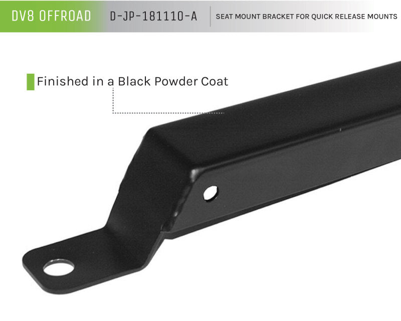 DV8 Offroad 2007-2018 Fire Extinguisher / Flashlight Floor Mount Bracket Kit DV8 Offroad 2007-2018 Fire Extinguisher / Flashlight Floor Mount Bracket Kit