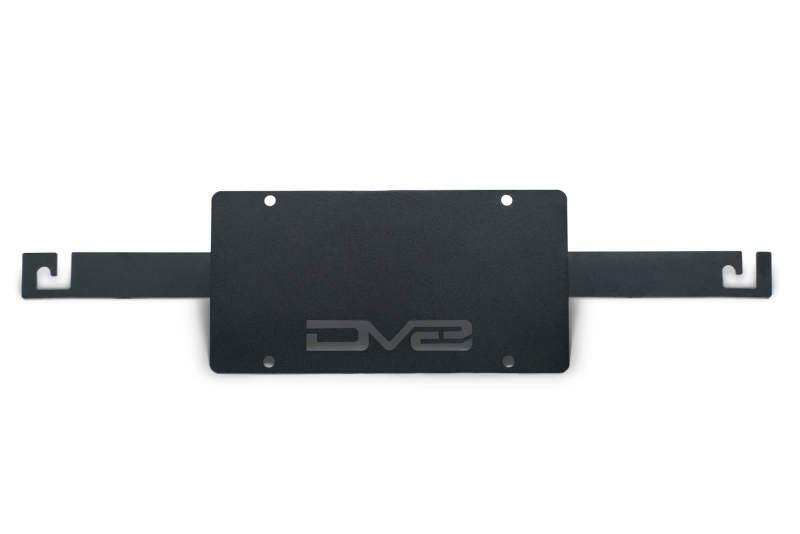 DV8 Offroad 21-23 Ford Bronco Capable Bumper Front License Plate Mount DV8 Offroad 21-23 Ford Bronco Capable Bumper Front License Plate Mount