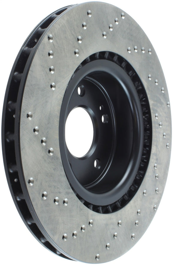 StopTech Power Slot 10-13 Hyundai Genesis Coupe Track & R-Spec Front Left Drilled Rotor StopTech Power Slot 10-13 Hyundai Genesis Coupe Track & R-Spec Front Left Drilled Rotor