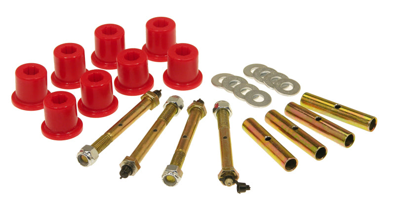 Prothane 76-86 Jeep CJ5/7/8 Front Shackle Bushings - Red Prothane 76-86 Jeep CJ5/7/8 Front Shackle Bushings - Red