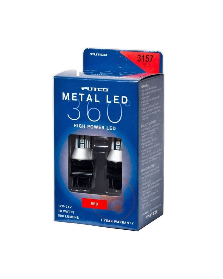 Putco 3157 - Red Metal 360 LED Putco 3157 - Red Metal 360 LED