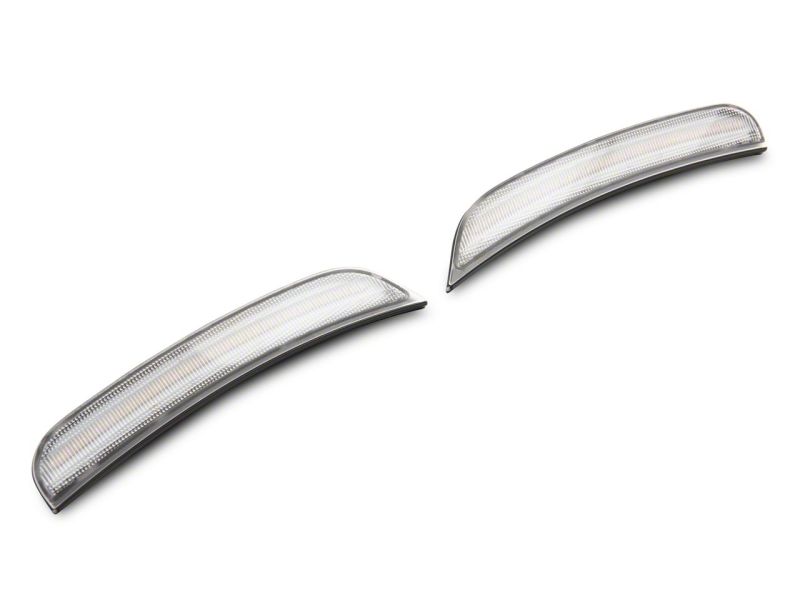 Raxiom 15-23 Dodge Charger Excluding Widebody Axial Series LED Side Marker Lights- Clear Raxiom 15-23 Dodge Charger Excluding Widebody Axial Series LED Side Marker Lights- Clear