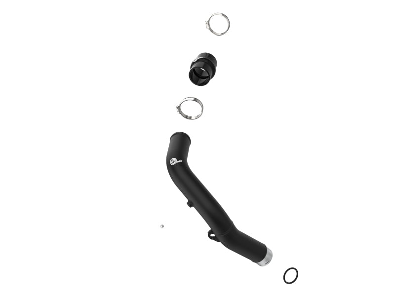 aFe BladeRunner 2-1/2 IN Aluminum Hot Charge Pipe Black 22-23 Subaru WRX H4-2.4L (t) aFe BladeRunner 2-1/2 IN Aluminum Hot Charge Pipe Black 22-23 Subaru WRX H4-2.4L (t)