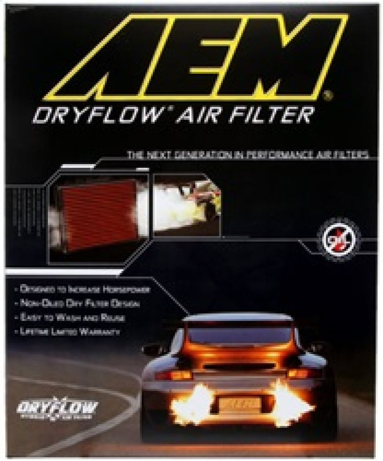 AEM 07-10 Jeep Wrangler 3.8L V6 11.75in O/S L x 8.25in O/S W x 1.5in H DryFlow Air Filter AEM 07-10 Jeep Wrangler 3.8L V6 11.75in O/S L x 8.25in O/S W x 1.5in H DryFlow Air Filter
