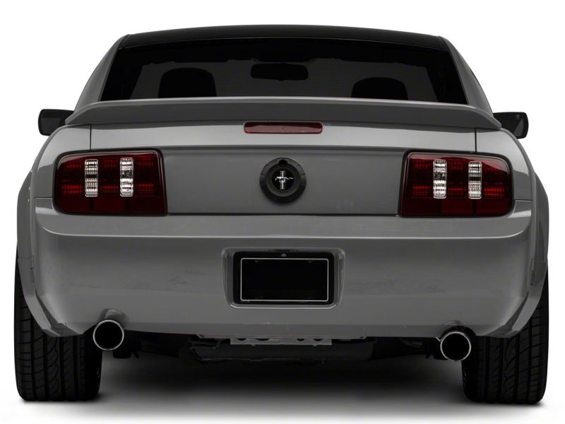 Raxiom 05-09 Ford Mustang Coyote Tail Lights- Blk Housing (Smoked Lens) Raxiom 05-09 Ford Mustang Coyote Tail Lights- Blk Housing (Smoked Lens)