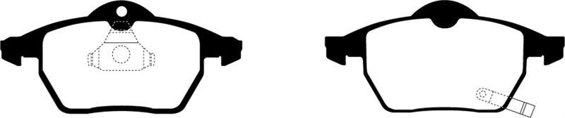 EBC 99-02 Saab 9-3 2.0 Turbo Yellowstuff Front Brake Pads EBC 99-02 Saab 9-3 2.0 Turbo Yellowstuff Front Brake Pads