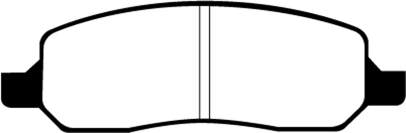 EBC 06-09 Buick Lucerne 3.8 Greenstuff Rear Brake Pads EBC 06-09 Buick Lucerne 3.8 Greenstuff Rear Brake Pads